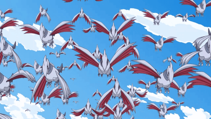Illustration for article titled Skarmory Is A Bird Made Of Swords And Knives